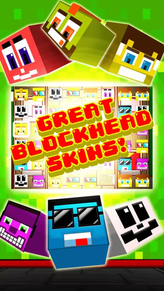 Funny Pixel Faces on Blocks Match 3 Puzzle Game 스크린샷
