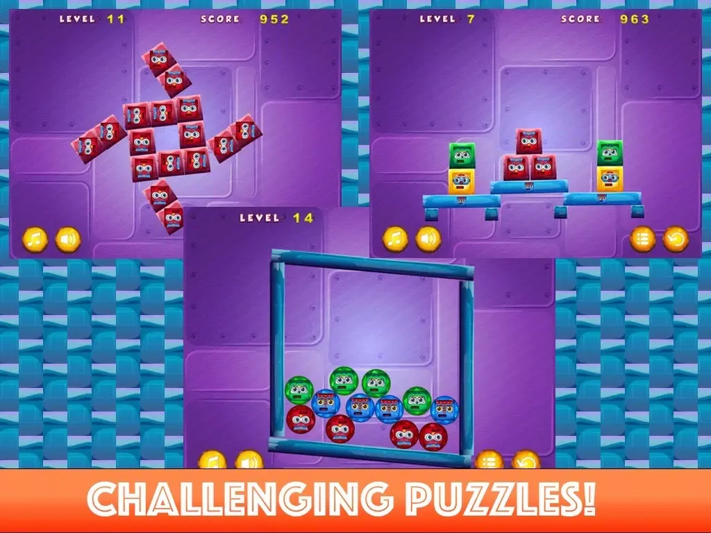 Скриншоты A Robot Fighting Battle - Rescue From the Attack of the Builder Bots Game iPad 
