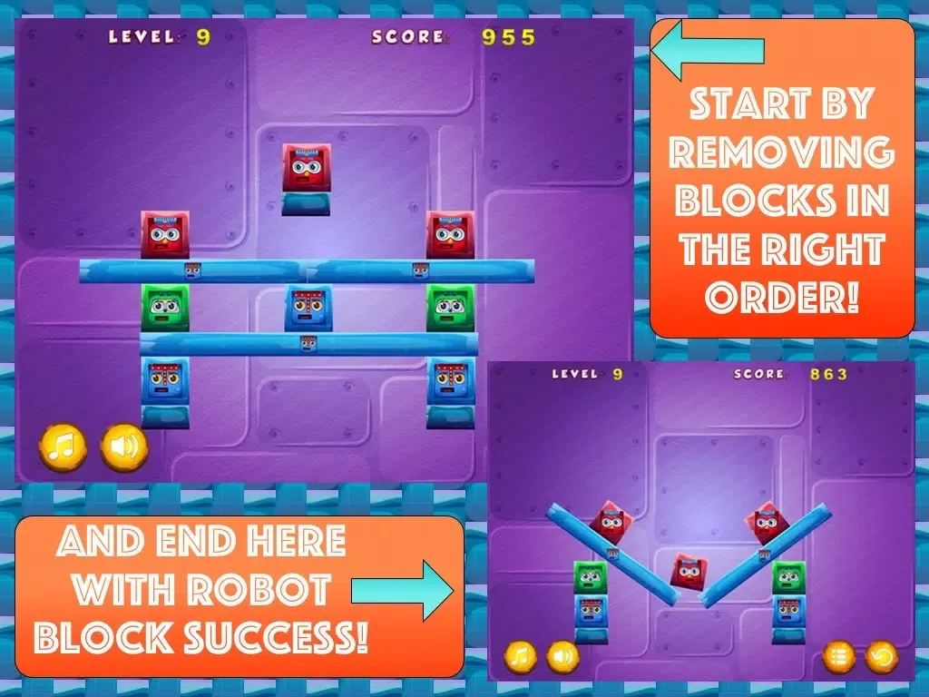 Скриншоты A Robot Fighting Battle - Rescue From the Attack of the Builder Bots Game iPad 