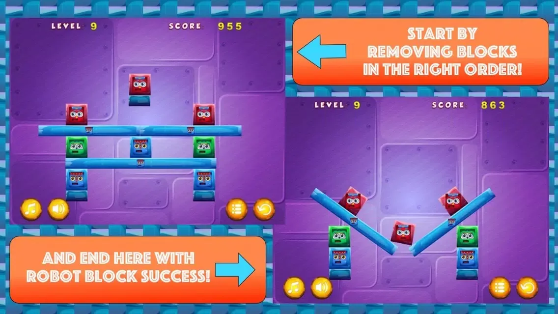 Скриншоты A Robot Fighting Battle - Rescue From the Attack of the Builder Bots Game