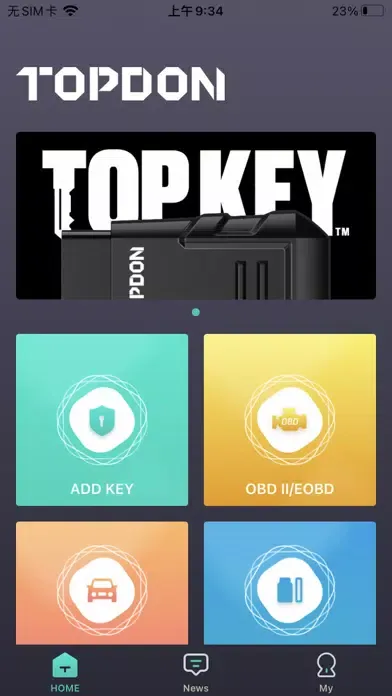 Capturas de tela do TOP KEY
