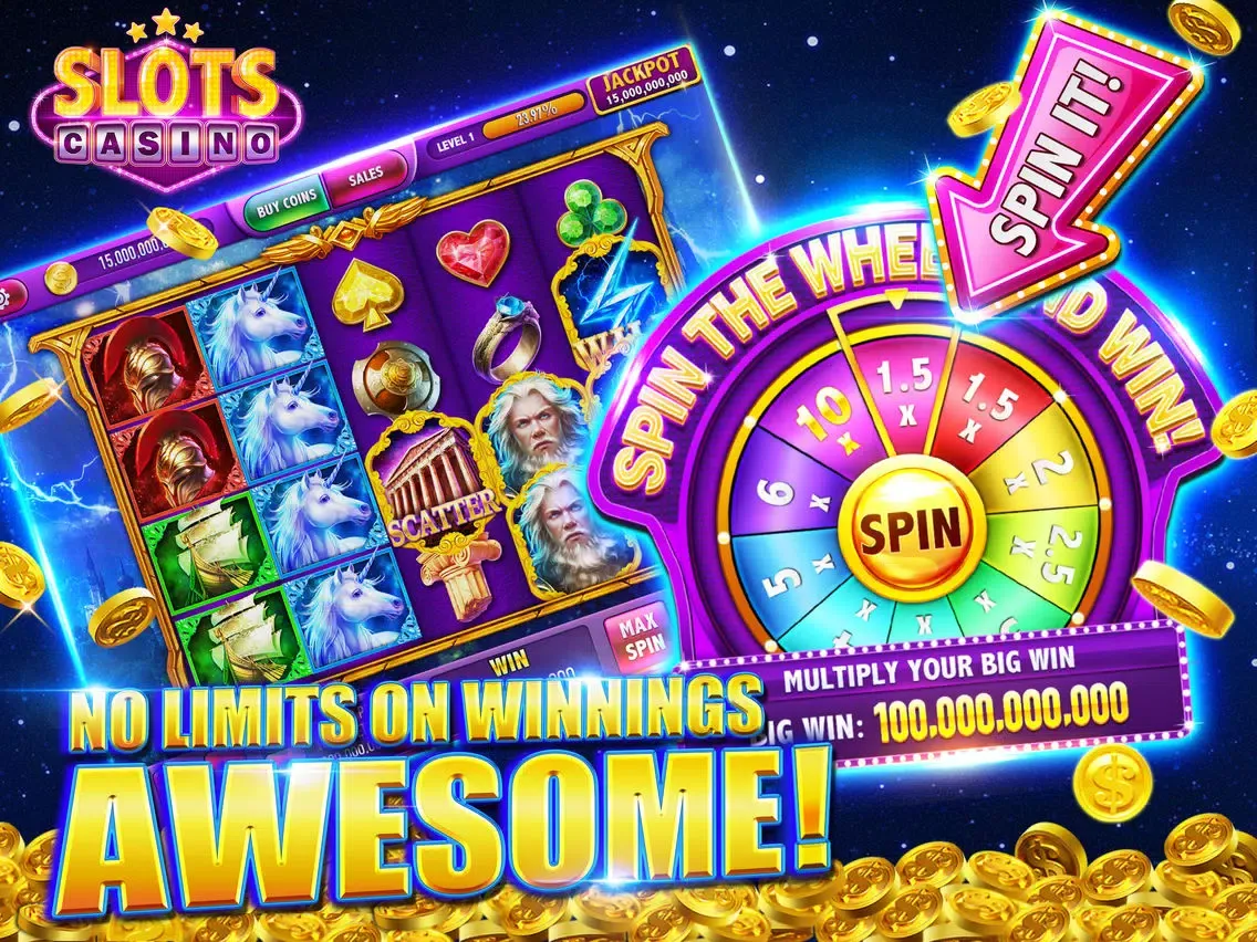 تصاویر Slots Casino - Vegas Fortune King iPad 