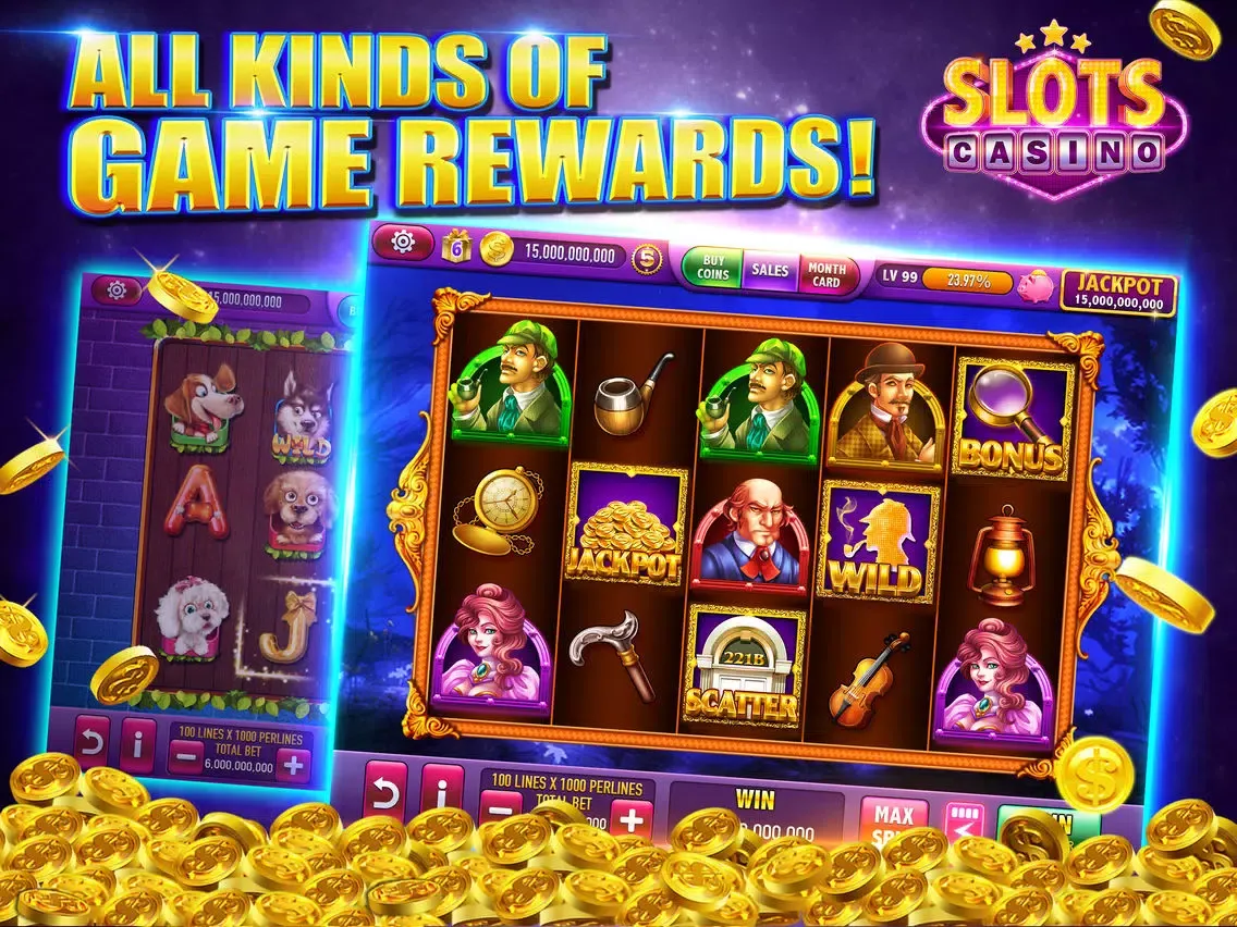 تصاویر Slots Casino - Vegas Fortune King iPad 