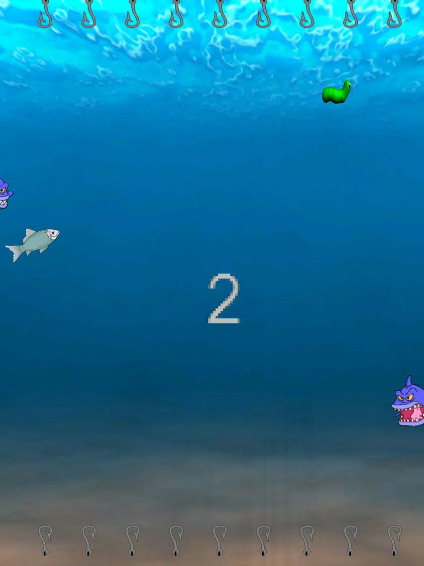 Dont Touch Sharks iPad  स्क्रीनशॉट