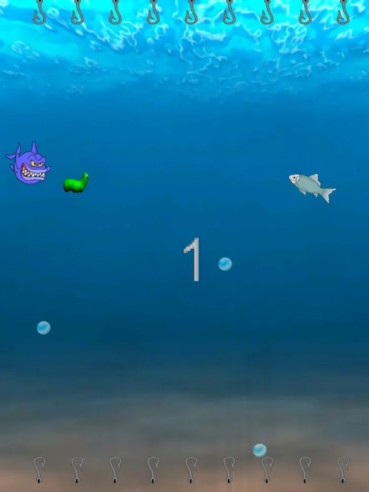 Dont Touch Sharks iPad  Ekran Görüntüleri