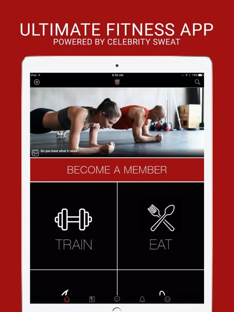 Ultimate Fitness App iPad  Ekran Görüntüleri