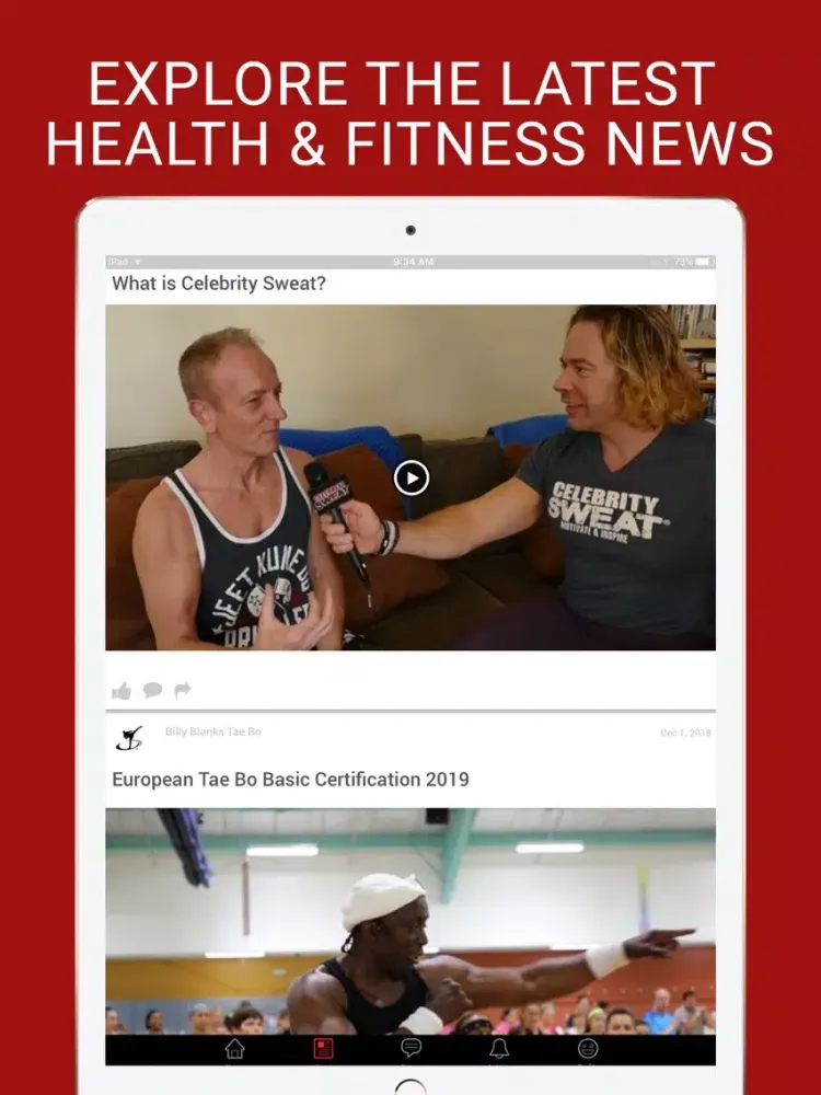 Ultimate Fitness App iPad  Ekran Görüntüleri