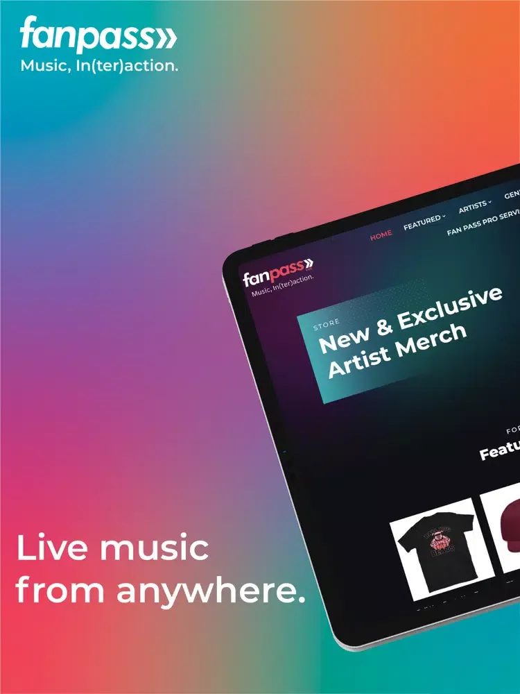 Fan Pass Live iPad  سکرین شاٹس