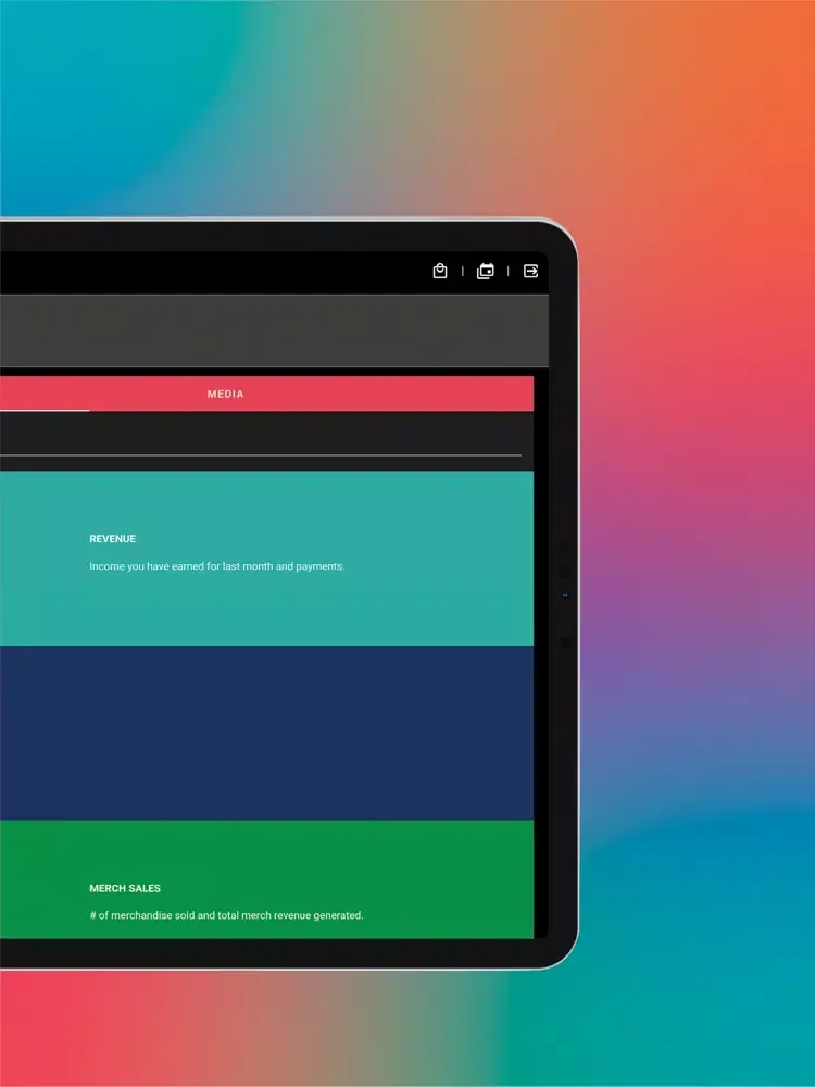 Fan Pass Live iPad  سکرین شاٹس