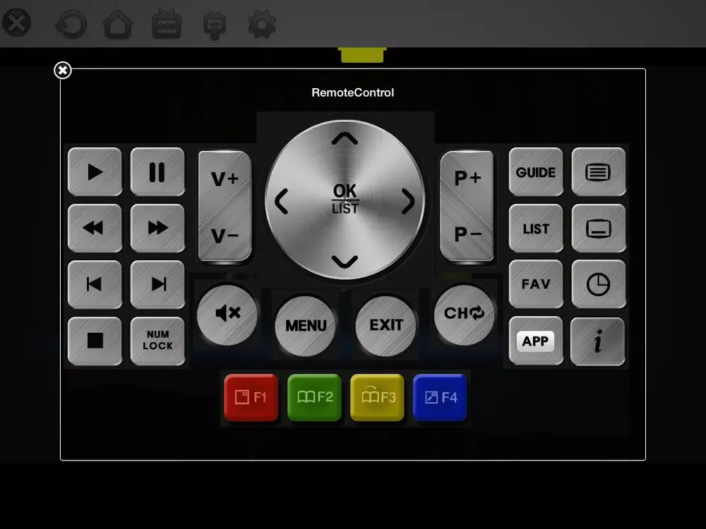 Capturas de pantalla de Toppy for STB iPad 