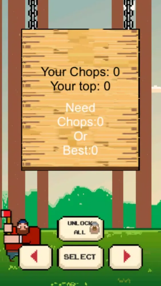 Tangkapan layar Action Timber Crunch - One man cool journey in 2 a wilderness of chop and run dirt adventure fun - Top Free Game for boys and girls!