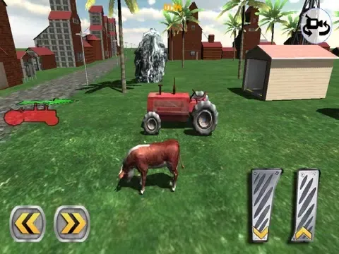 Capturas de pantalla de 3D Tractor Parking Driving Simulator - Realistic Farm SIM iPad 