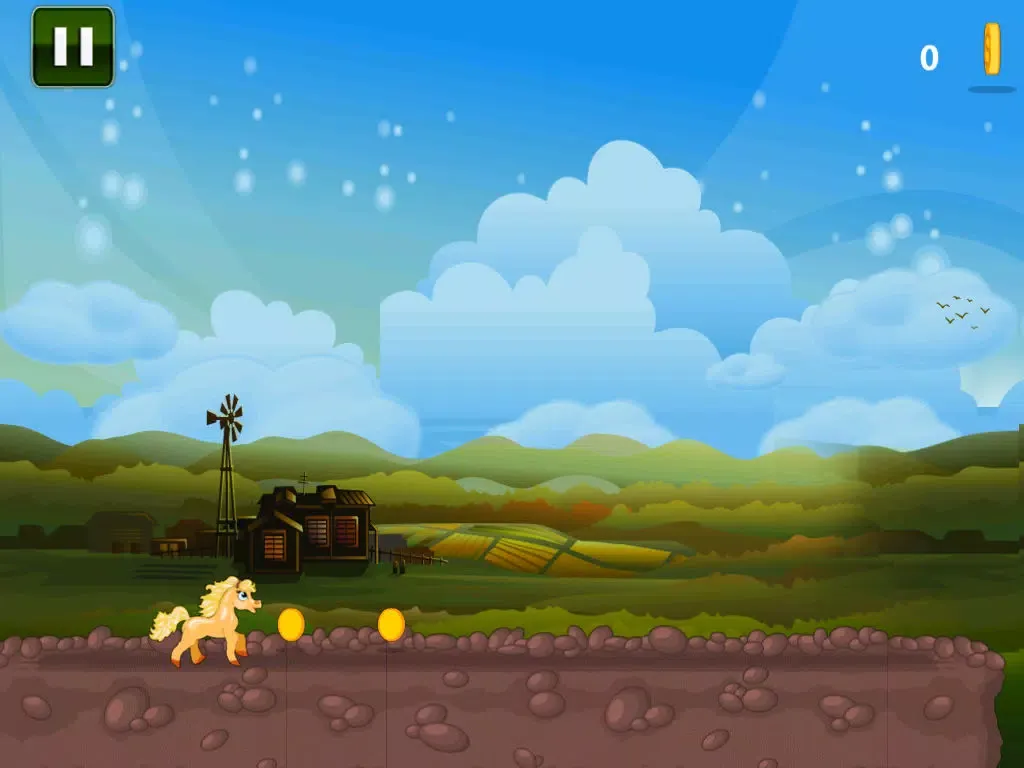 A Baby Horse Run iPad  Screenshots