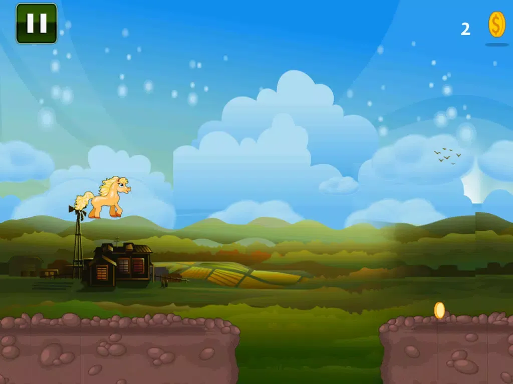 A Baby Horse Run iPad  Screenshots