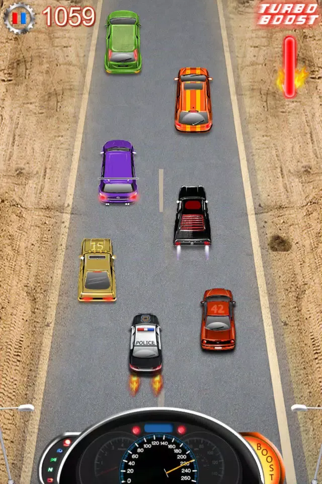 COPS vs Nitro Drag Racers by Top Free Games Factory স্ক্রিনশট