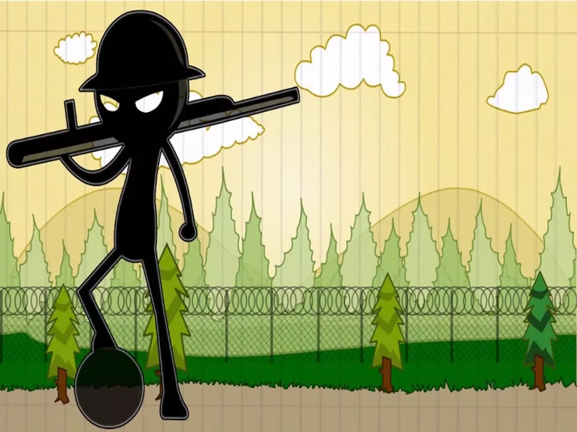 Capturas de pantalla de A Stickman Shooter - Sniper Vs Shooting Assassin Soldiers iPad 