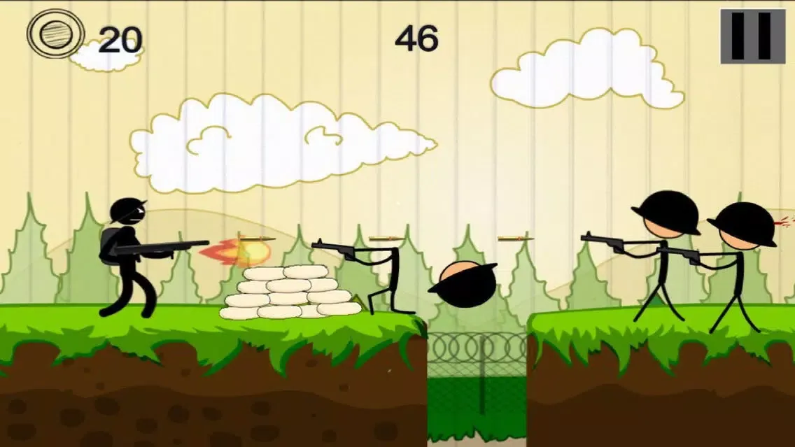 Capturas de pantalla de A Stickman Shooter - Sniper Vs Shooting Assassin Soldiers