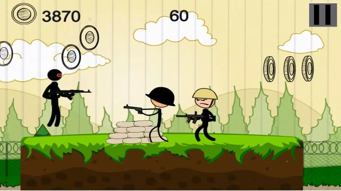 Capturas de pantalla de A Stickman Shooter - Sniper Vs Shooting Assassin Soldiers