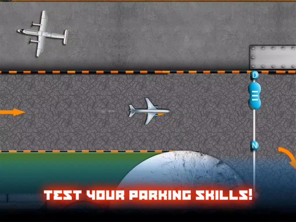 Airplane Parking! Real Plane Pilot Drive and Park - Runway Traffic Control Simulator iPad 应用截图