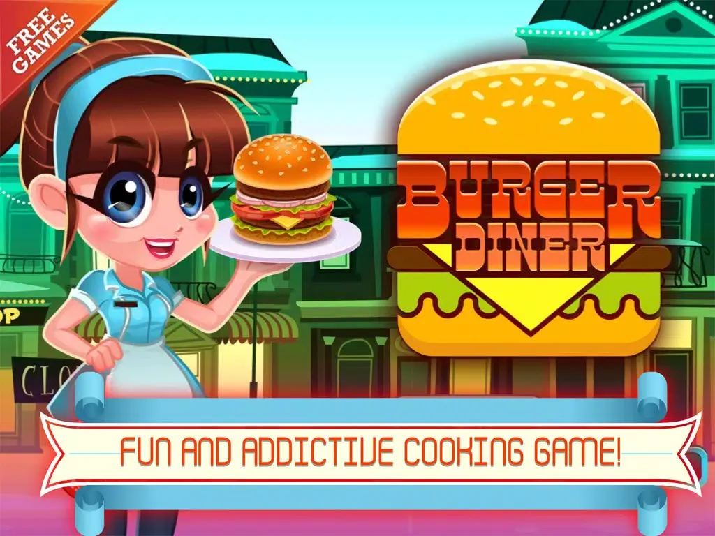 Скриншоты Diner Cafe - Fastfood Manager and Chef: Serve Burger, Pizza and Fries! iPad 