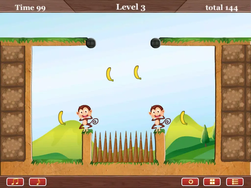 Zrzuty ekranu Where's my Banana - Hungry Baby Monkeys iPad 