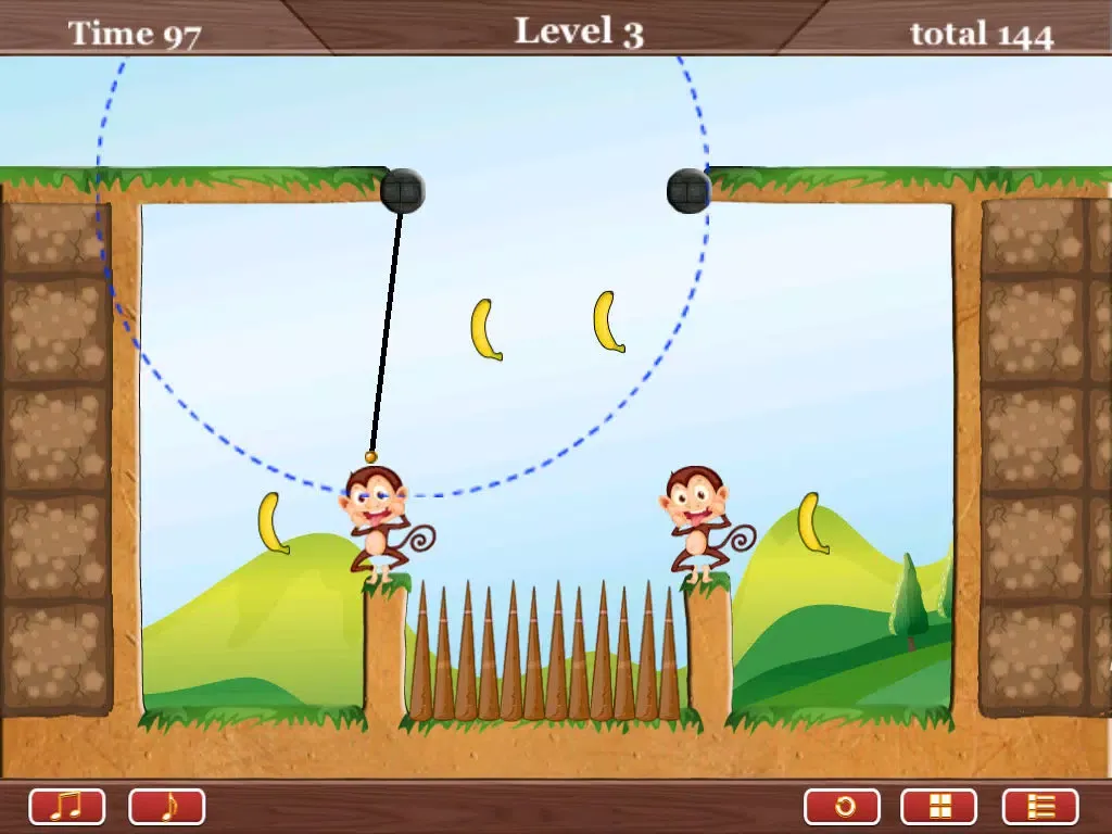 Zrzuty ekranu Where's my Banana - Hungry Baby Monkeys iPad 