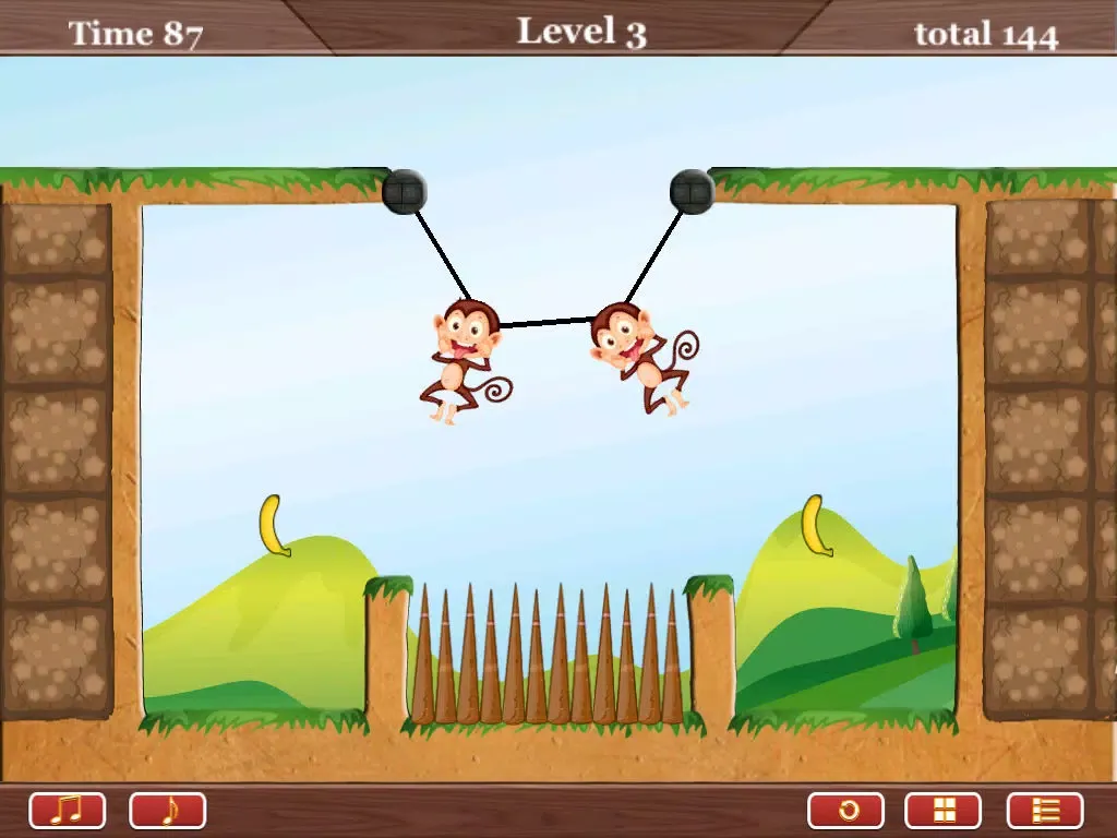 Zrzuty ekranu Where's my Banana - Hungry Baby Monkeys iPad 