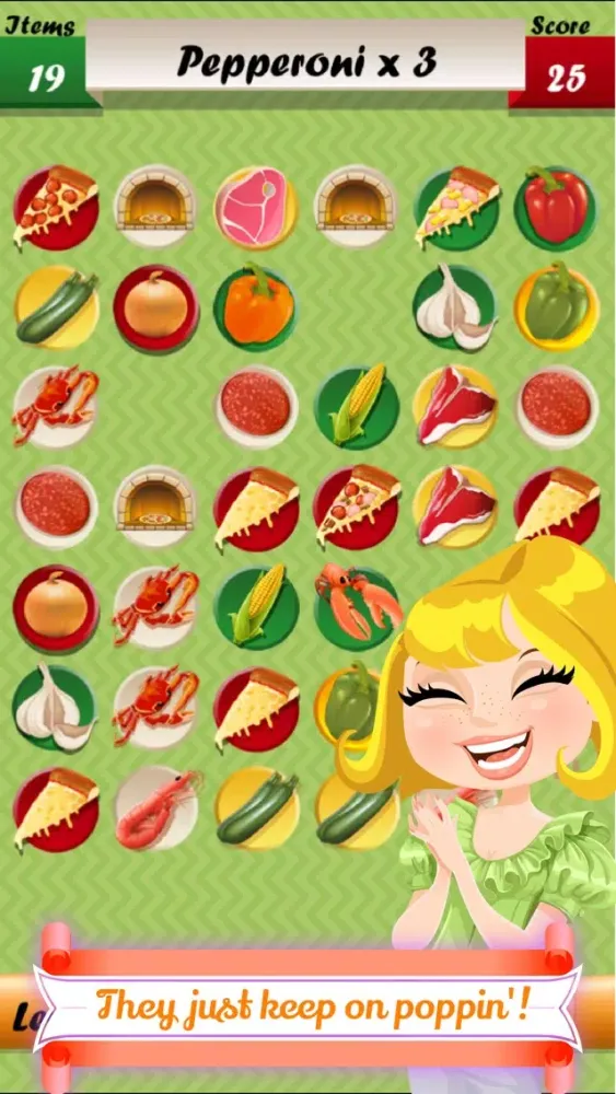 Captures d'écran de Pizza Pie Tapping Mania! - My Crazy Pizzeria Academy