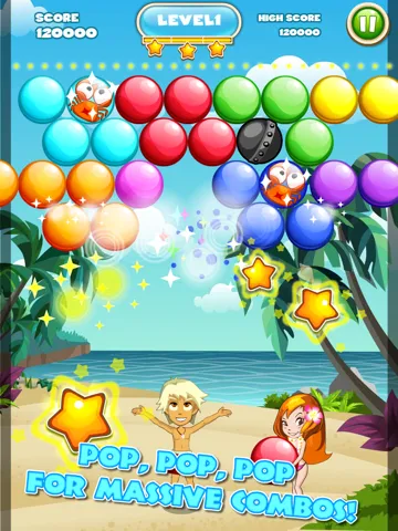 Tangkapan layar Bubble Dash™ iPad 