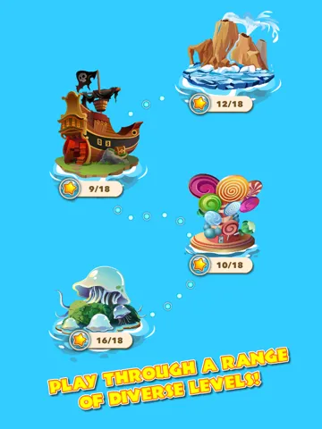 Tangkapan layar Bubble Dash™ iPad 