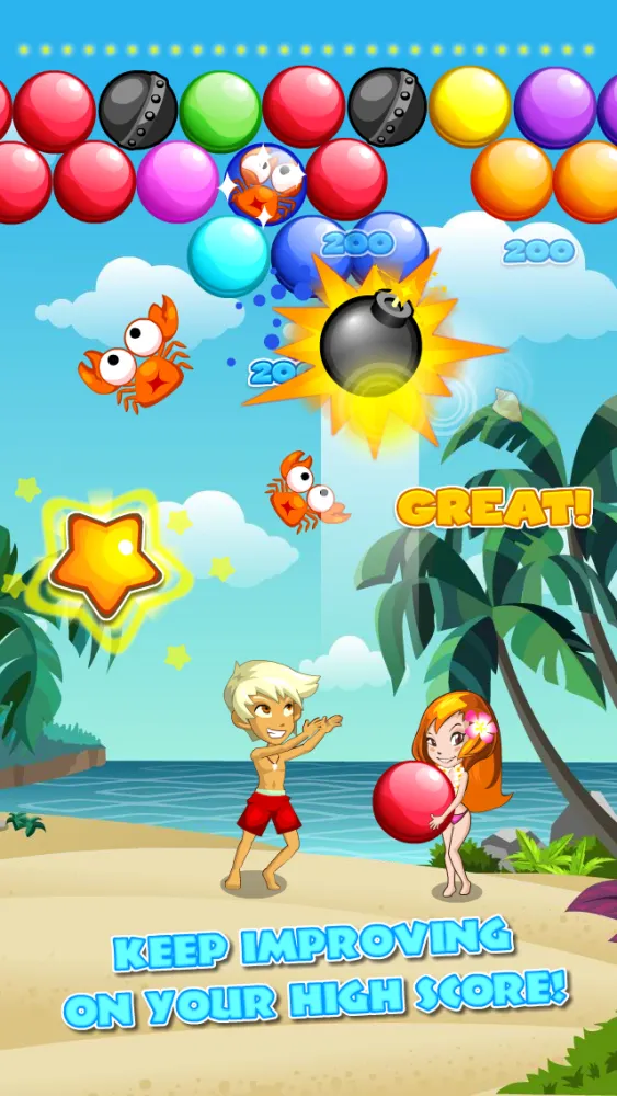 Tangkapan layar Bubble Dash™