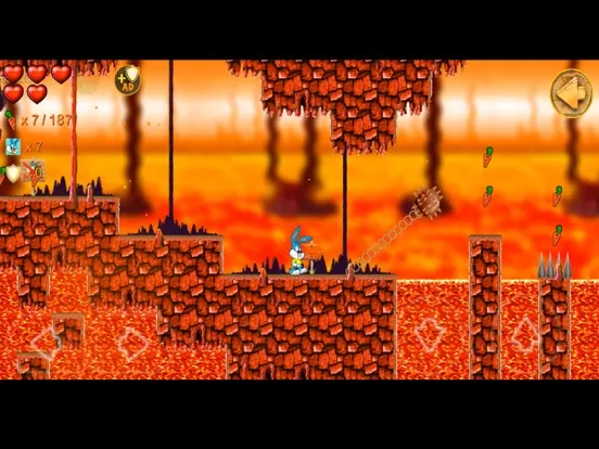 Beeny Rabbit Adventure World iPad  スクリーンショット