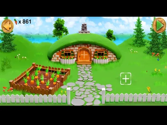 Beeny Rabbit Adventure World iPad  スクリーンショット