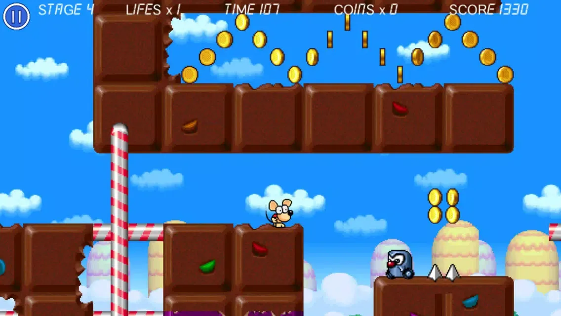 صور Super Mouse World - Free Pixel Maze Game by Top Game Kingdom