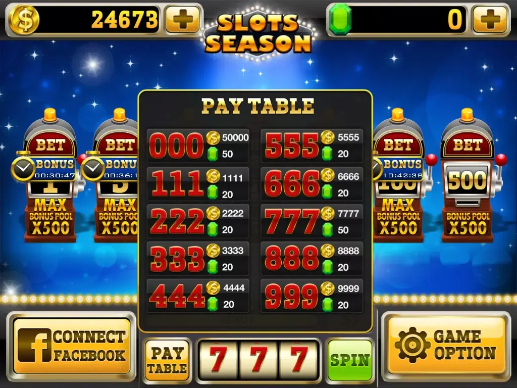 Slots Seasons™ iPad  स्क्रीनशॉट