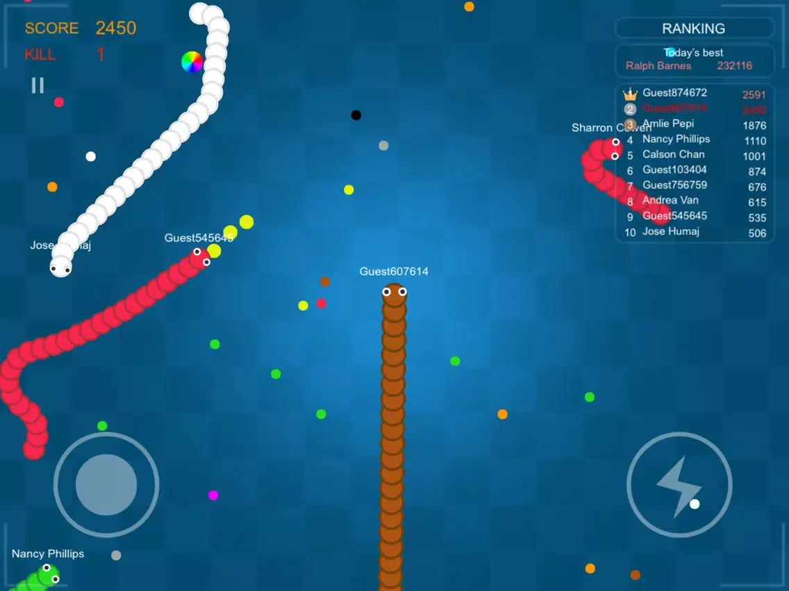 Snake Run™ - Crazy eating game! iPad 应用截图