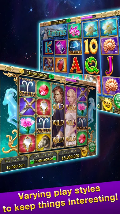 Capturas de pantalla de Zodiac Slots™ - FREE Las Vegas Casino Game