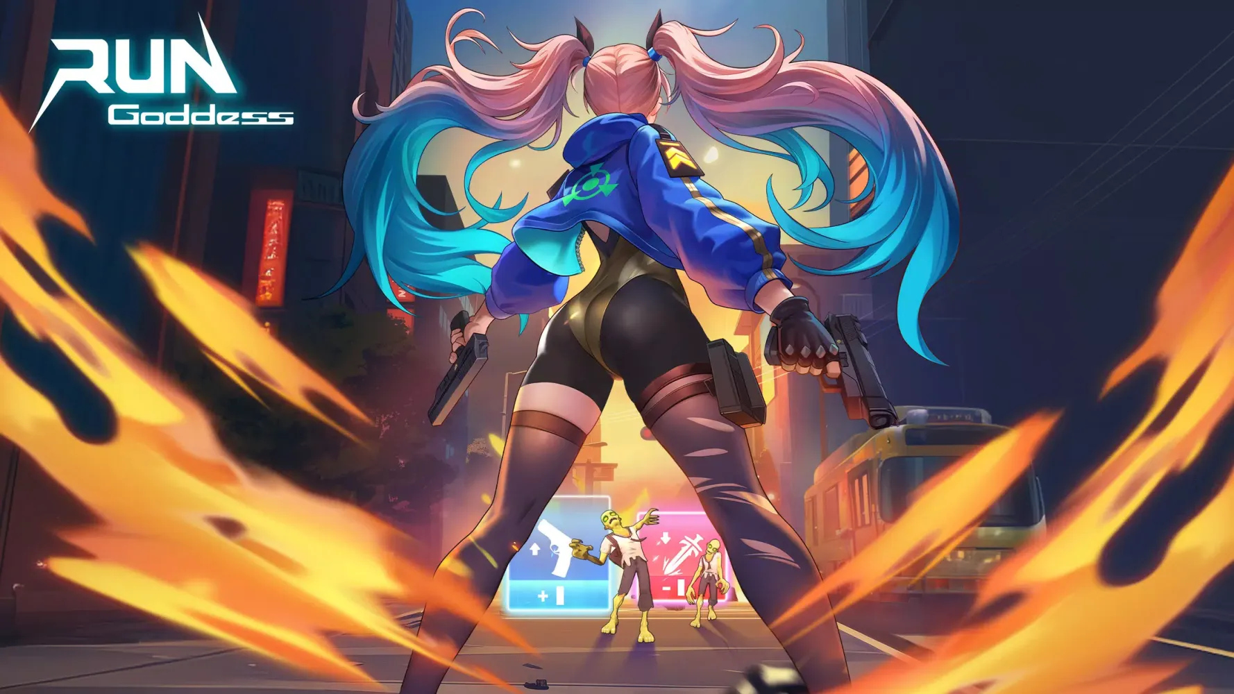 ภาพหน้าจอของ Run! Goddess