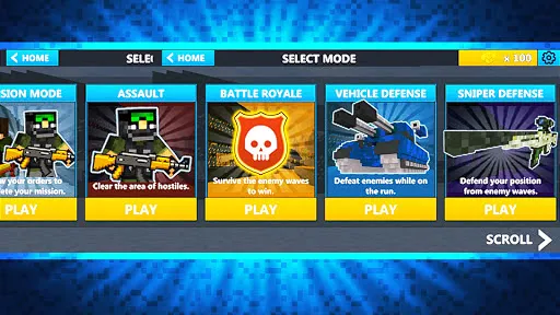 Cube Wars Battle Survival Screenshots