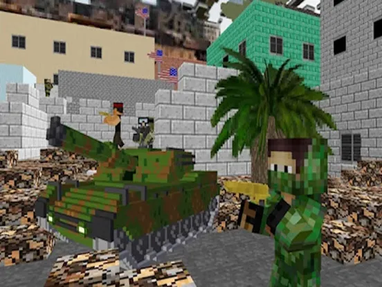 American Block Sniper Survival iPad 應用截圖