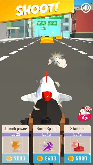 Flying Chicken - Crazy Rush Screenshots