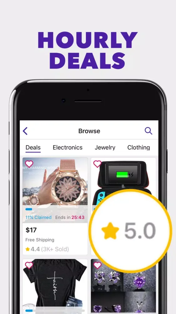 Screenshot di Tophatter: Closeout Deals