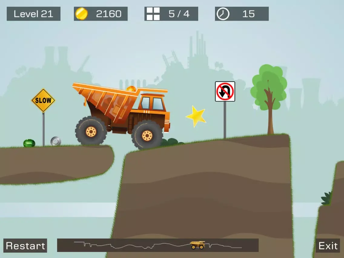 Tangkapan layar Big Truck Lite -Mine Express iPad 