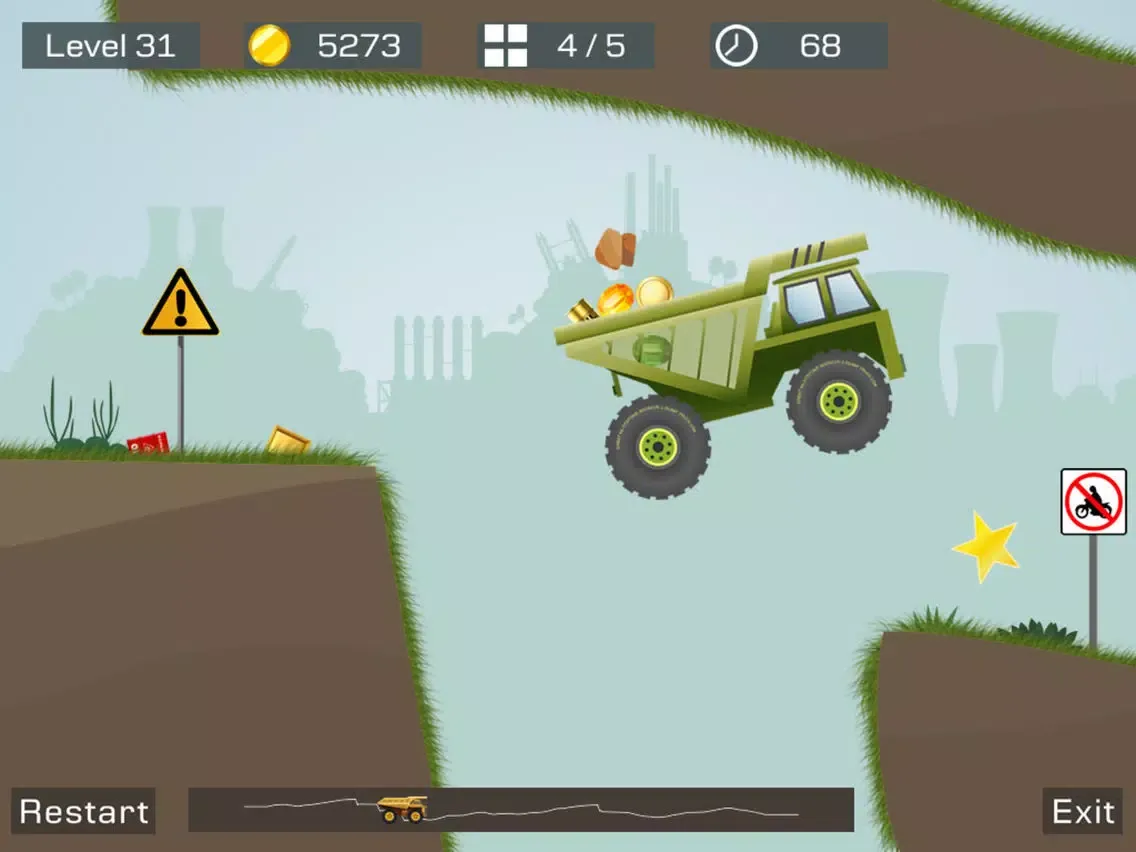 Tangkapan layar Big Truck Lite -Mine Express iPad 