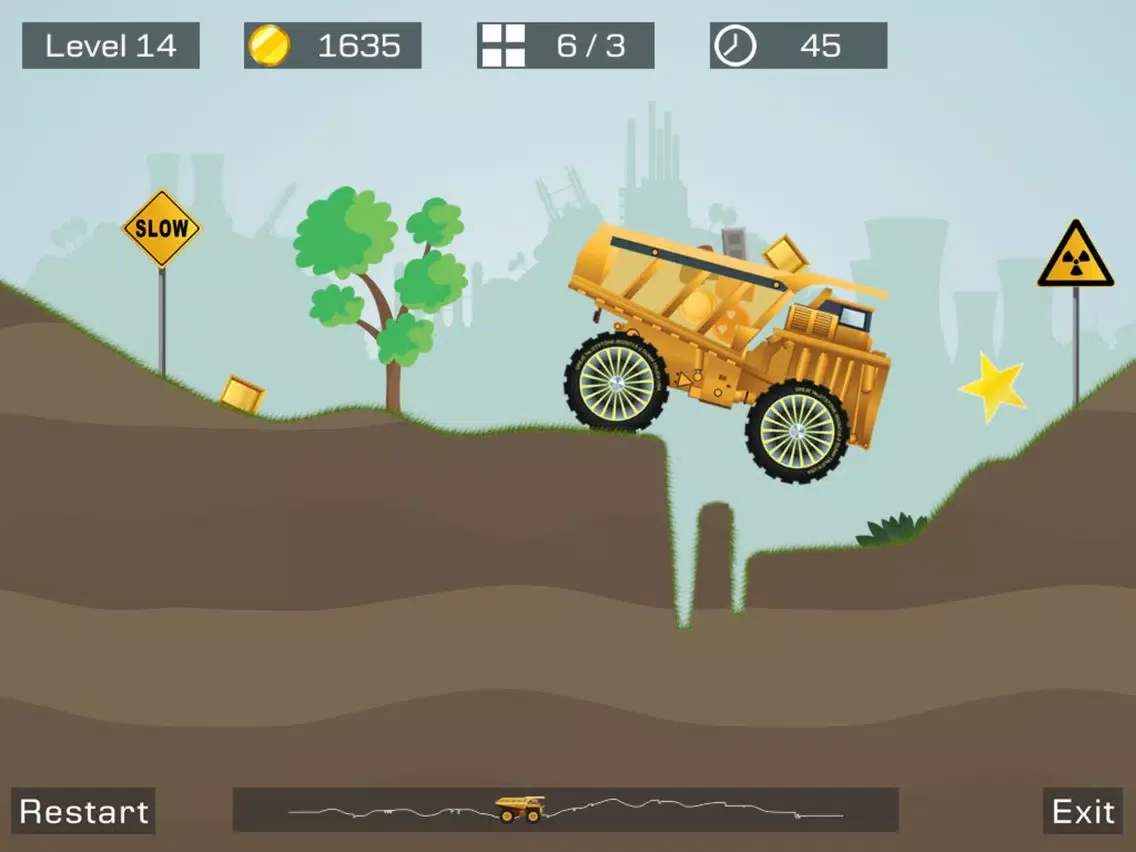Tangkapan layar Big Truck Lite -Mine Express iPad 