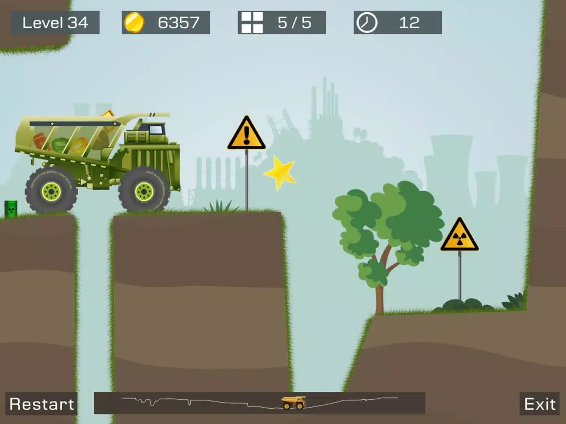 Tangkapan layar Big Truck Lite -Mine Express iPad 