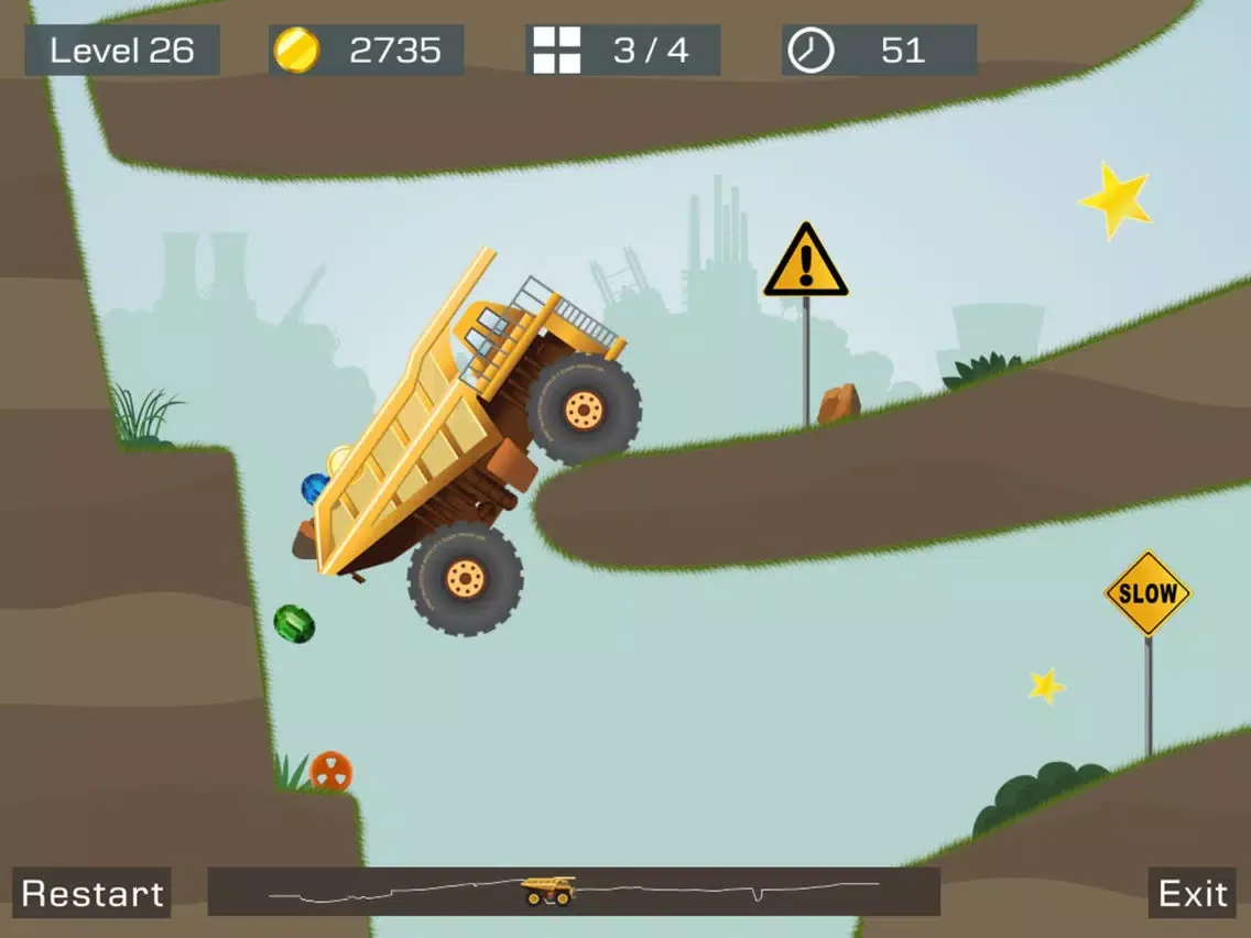 Tangkapan layar Big Truck Lite -Mine Express iPad 