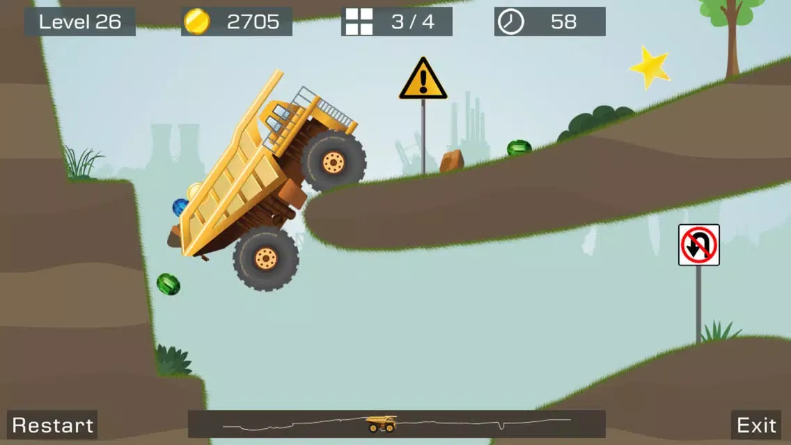 Tangkapan layar Big Truck Lite -Mine Express