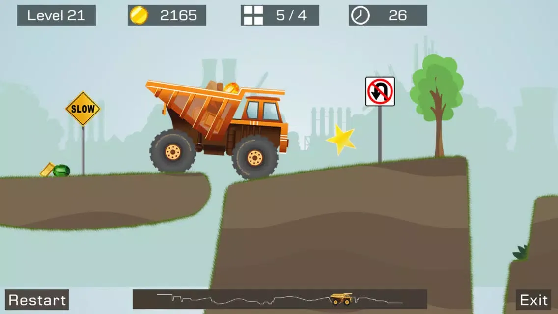 Tangkapan layar Big Truck Lite -Mine Express