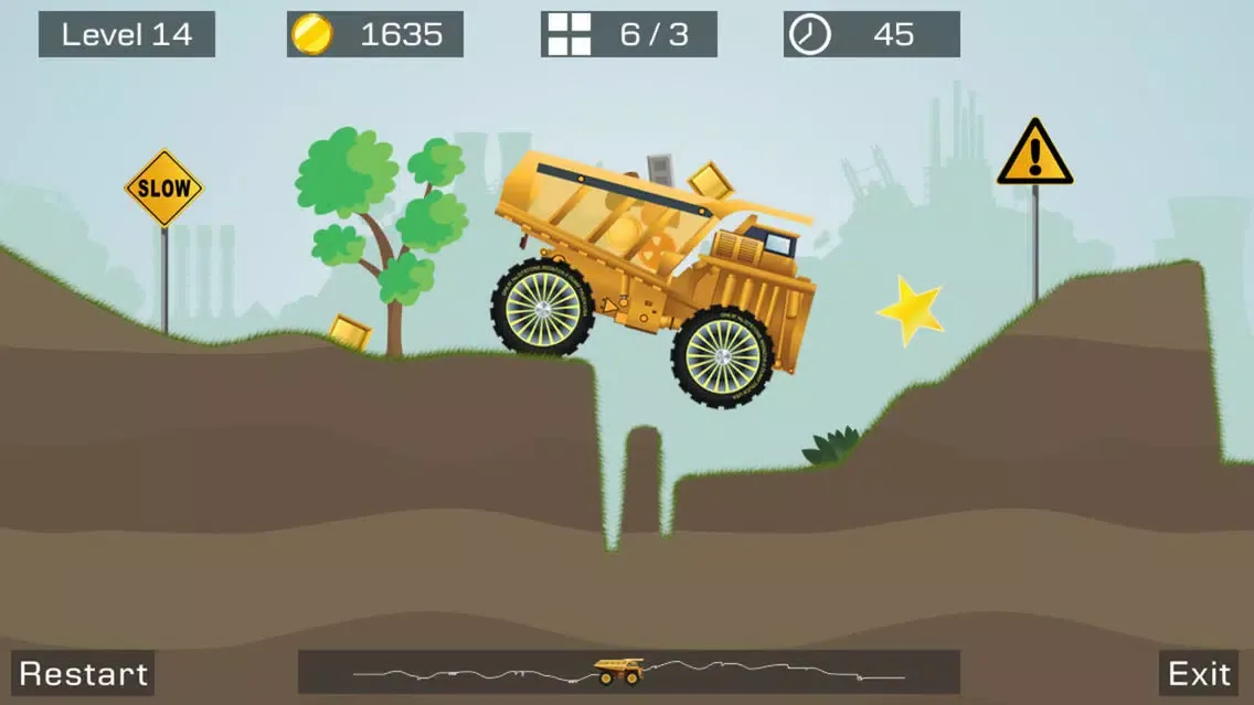 Tangkapan layar Big Truck Lite -Mine Express